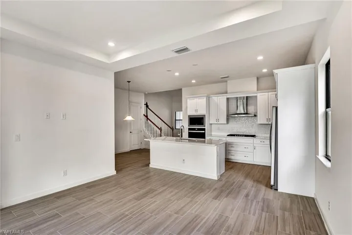 Kitchen and great room