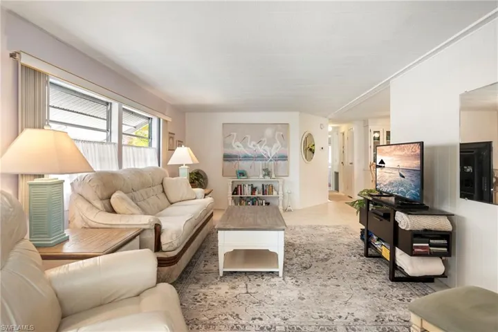 View of living area