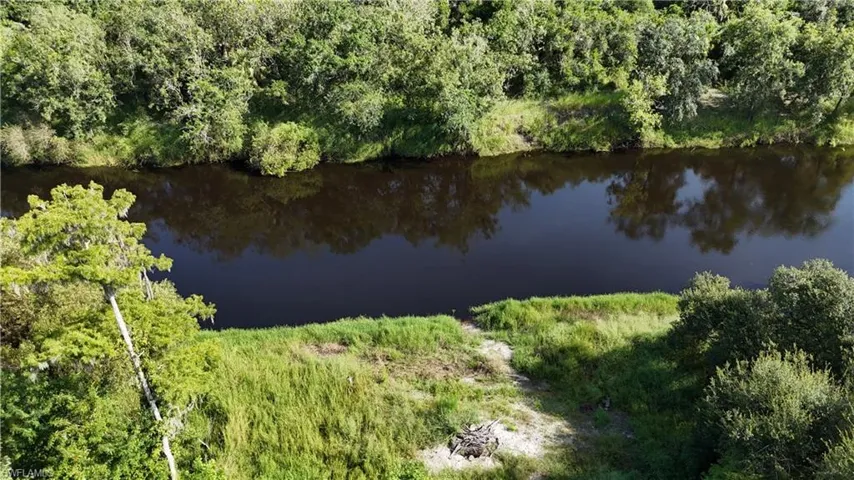 View from above of property