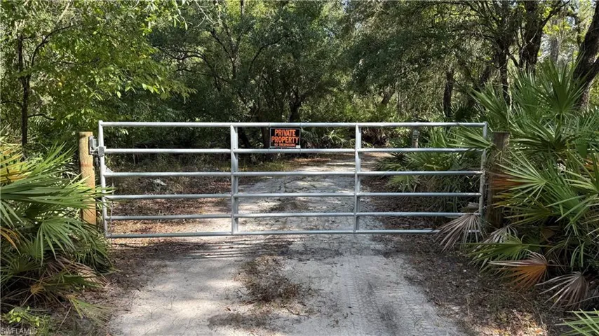 View of gate