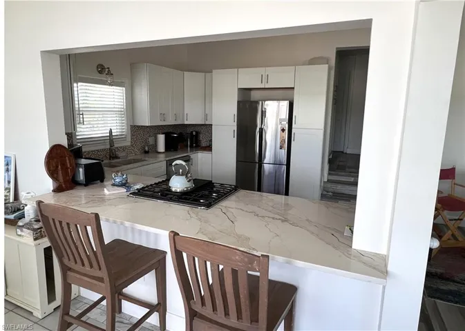newly remodeled kitchen