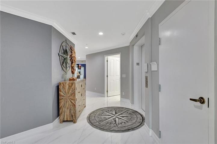 Foyer looking toward Dining/Living Area