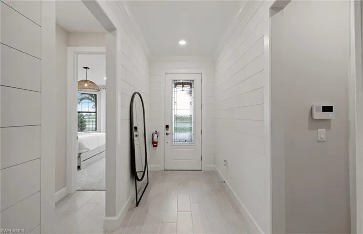 Welcoming foyer. Photos are from a model home and are for illustration purposes only.