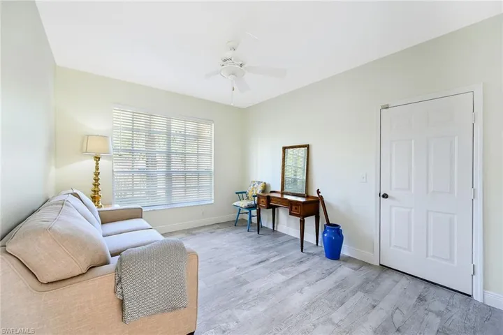 Den with sleeper sofa