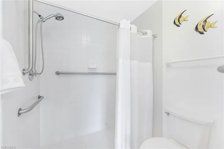 Easy Access Shower in Primary Bedroom