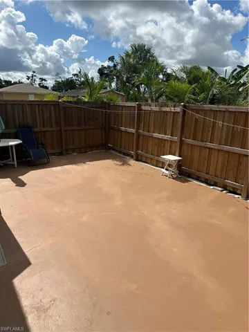 View of patio