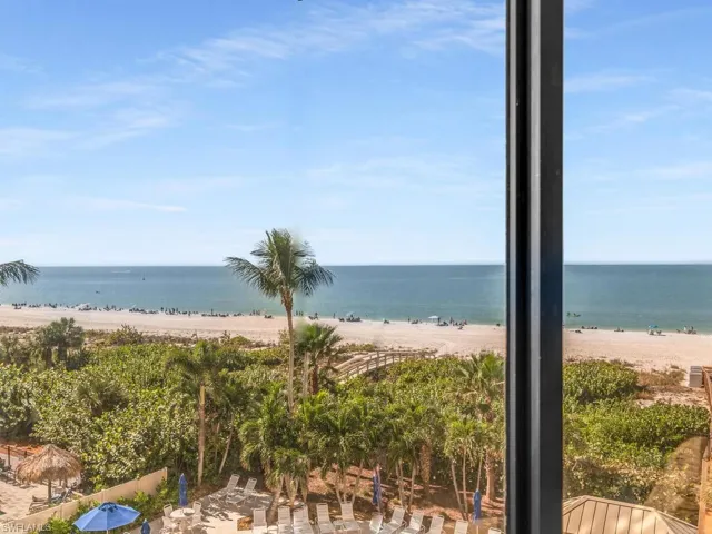Water view with a view of the beach