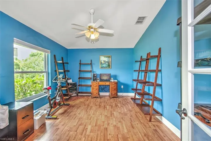 View of the den or flex room