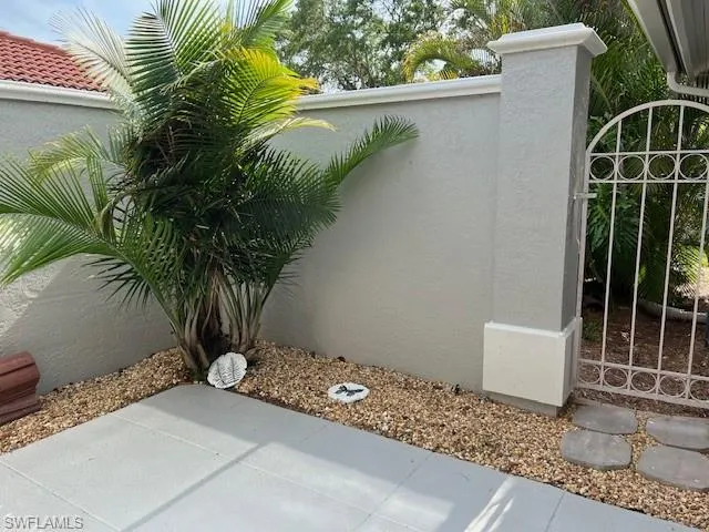 View of gate