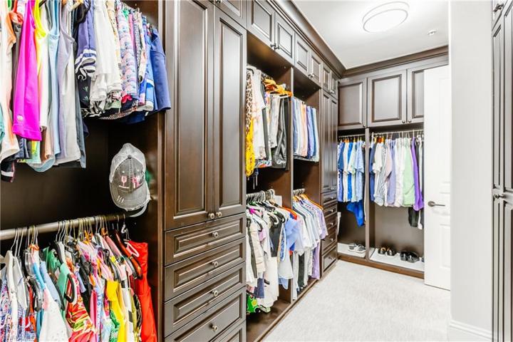 Primary closet