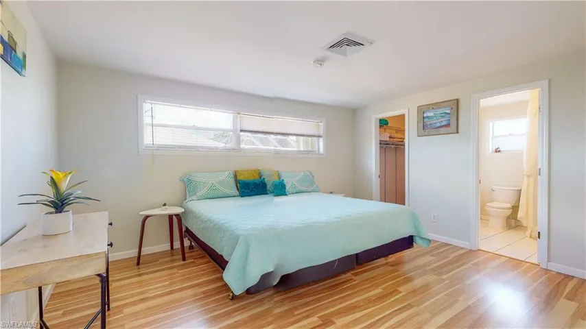 Master Suite with walk in closet