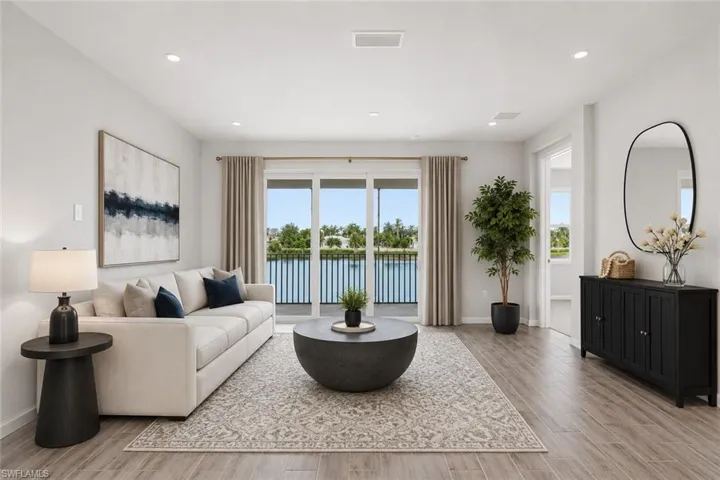 Photo includes reality renovation/reality staging to showcase the potential of the living room. Design services included with purchase!