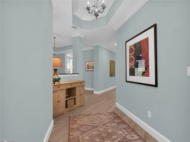 Front Entrance with Tray Ceiling