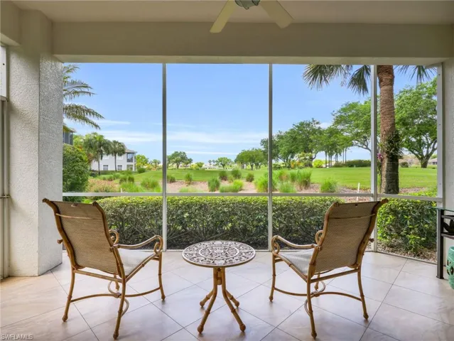 Screened in Lanai With Golf Course View!