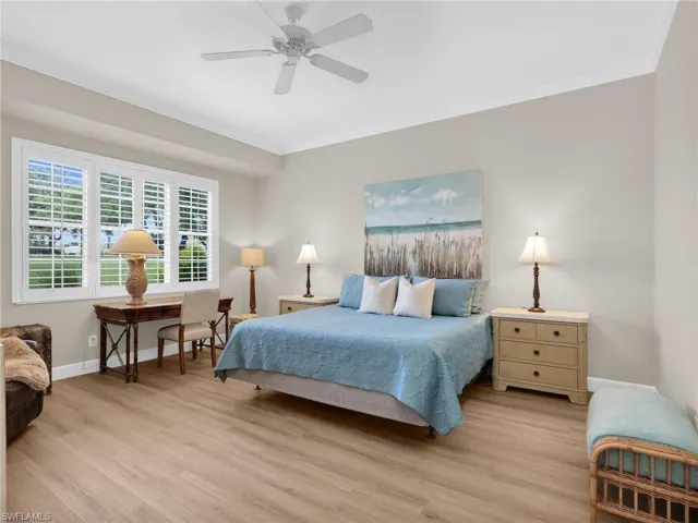 Primary Bedroom with Golf Course View and ensuite