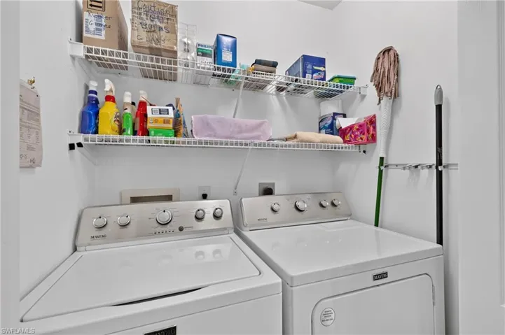 Laundry Room in residence