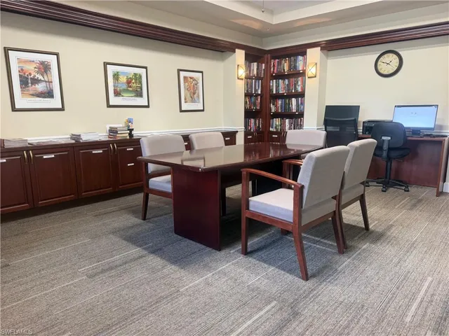 Borrow a book or use the computer in the community library