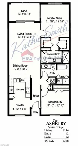 USHOMES Original Brochure Floor Plan