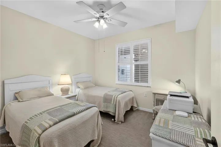 Guest Bedroom with closet and window for natural light.