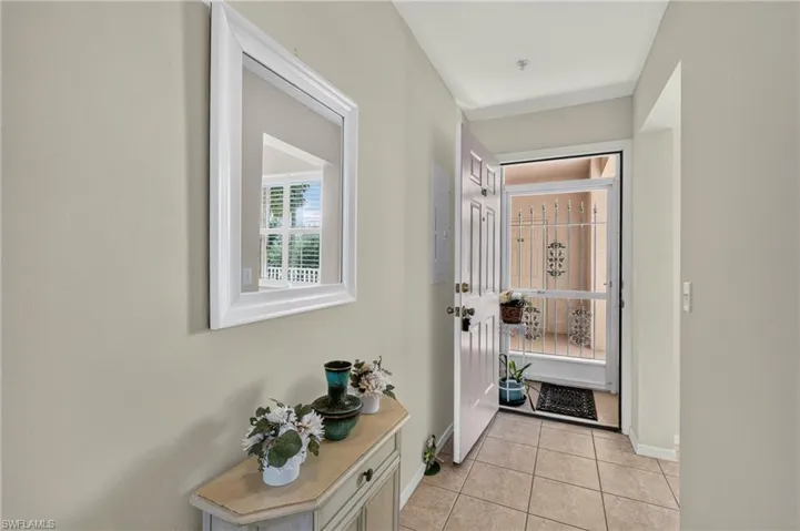 Front entry foyer