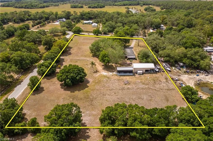 Bird's eye view featuring a rural view