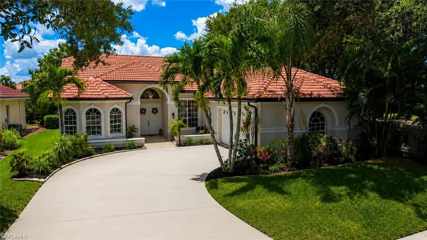 The front of the house