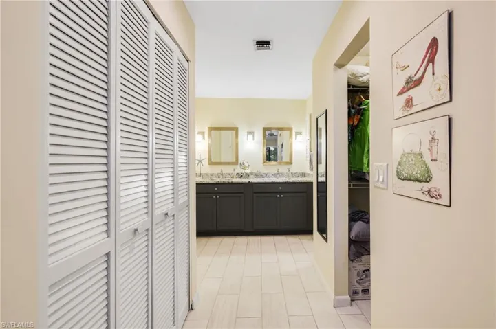 His and Hers/Walk-In Closet