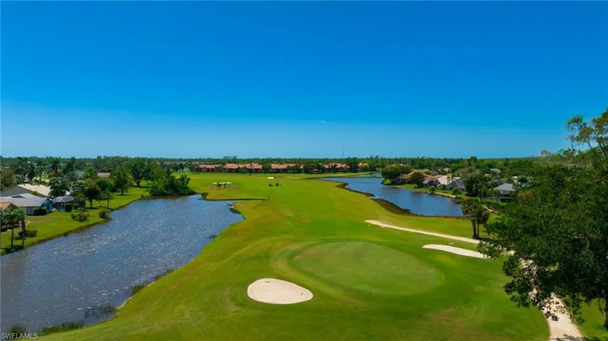 Golf Course in the Backdrop
