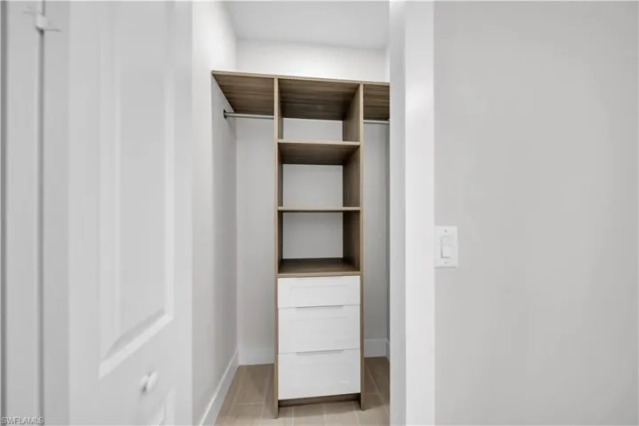 View of closet