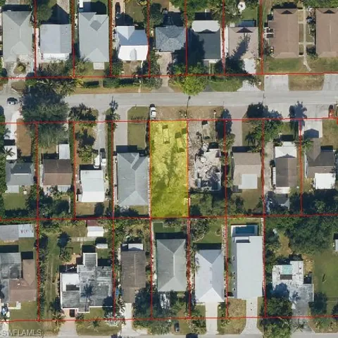 Aerial overview of property's location