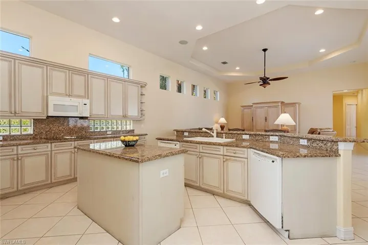 Plenty of counter space in this kitchen and room for 2 dishwashers
