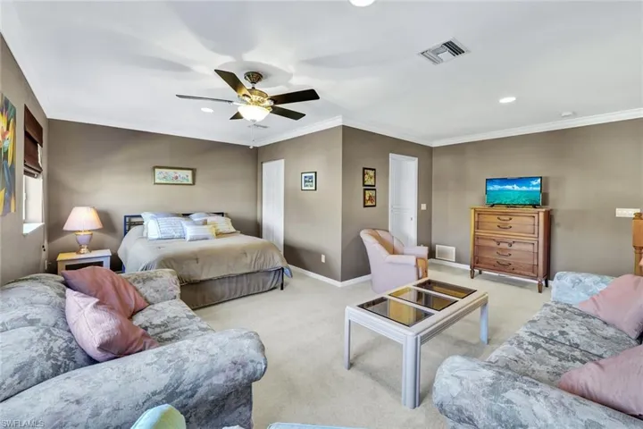 UPSTAIRS BONUS ROOM WITH BEDROOM 4  LIVING AREA AND FULL BATH