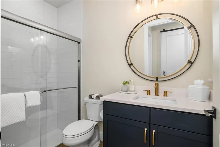 Guest bath. Three total full baths in this home.