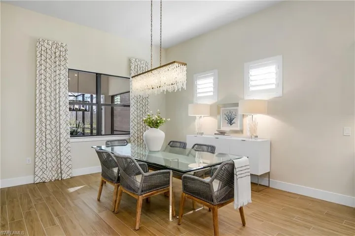 Enjoy special occasions with family and friends in the dedicated dining room which is open to the kitchen/great room.