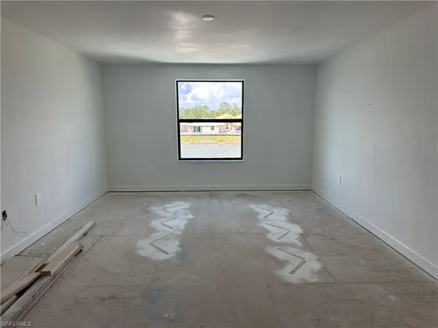 View of spare room