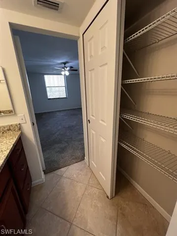 View of closet