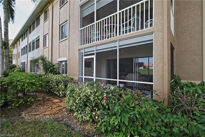 Lanai open on two  sides overlooks golf course