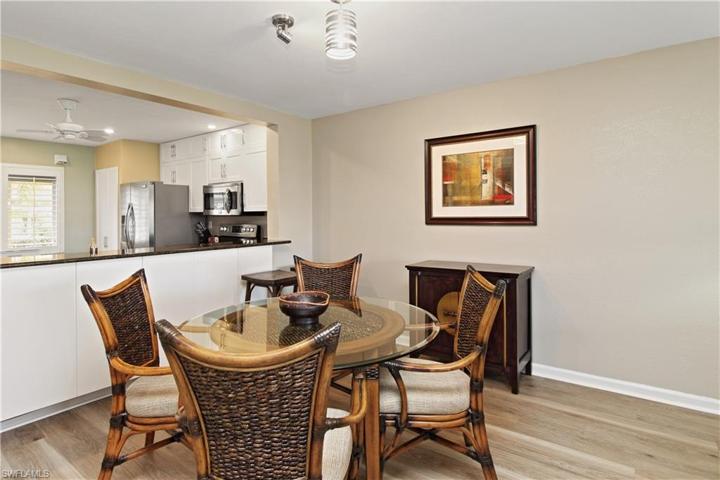 Dining room with easy access to kitchen