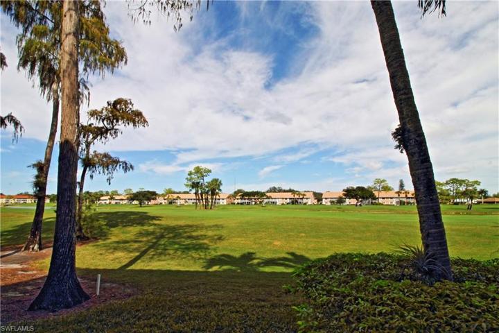 Long view of golf course from lanai