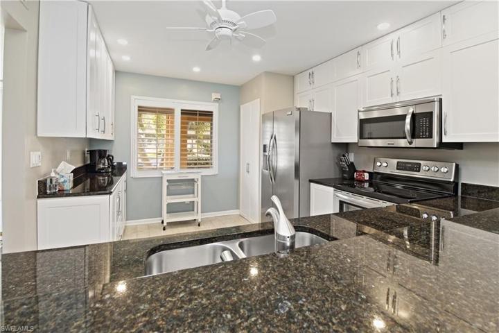 Granite counters and stainless steel applicances