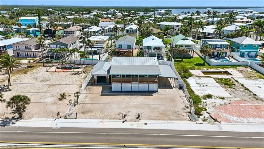 Aerial perspective of suburban area- Virtually Enhanced