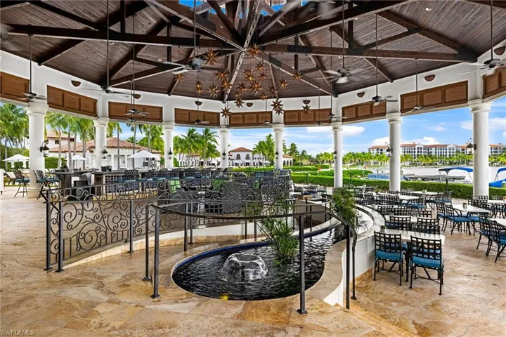 View of patio / terrace with a gazebo