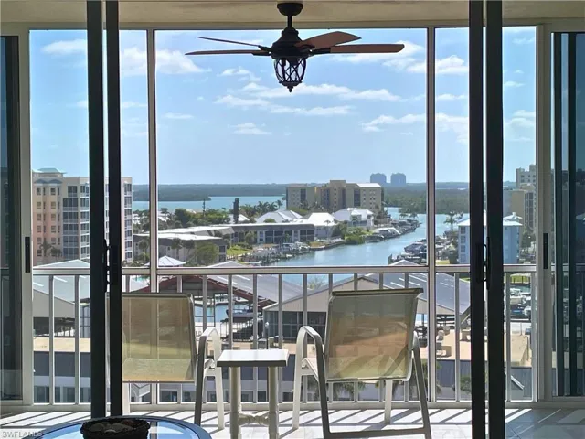 Watch dolphins frolic and boats set sail from your private balcony - Virtually Edited Image