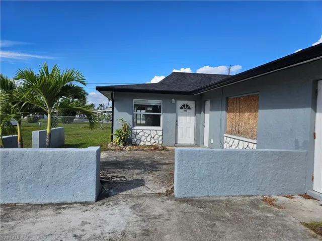 Front Doors of Duplex