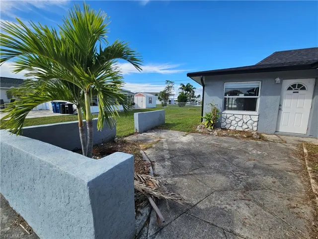 Area in front of Unit 2