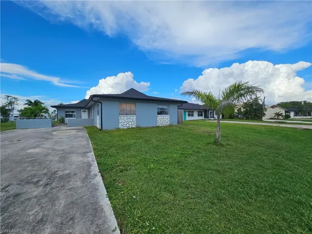 Front View of Duplex