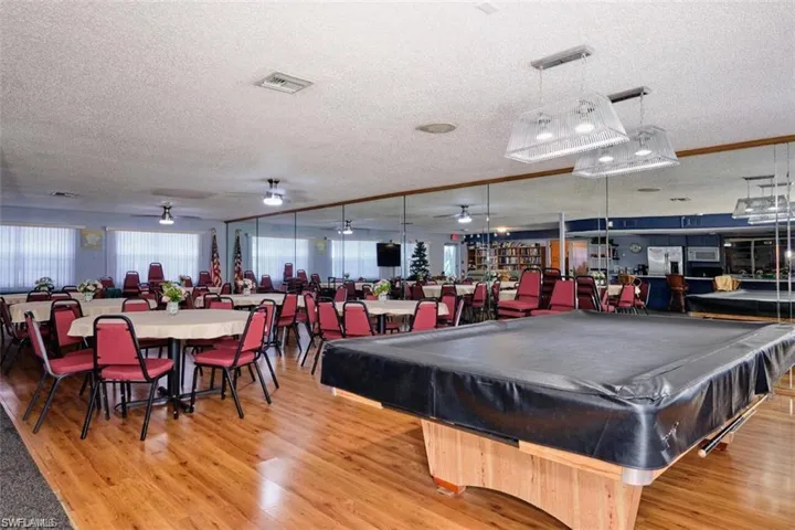 Community Room with Billiards table.