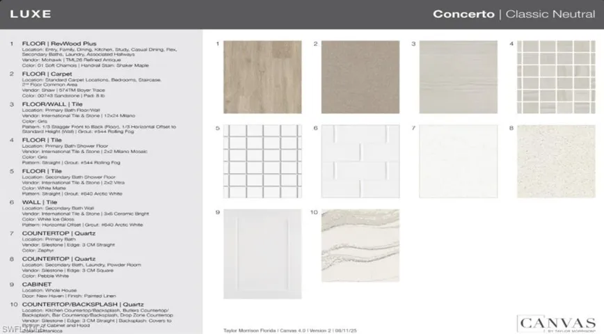Design Selections