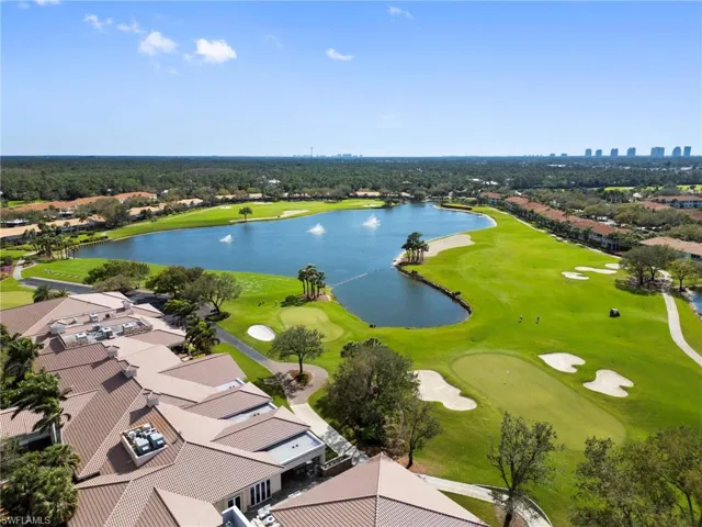 Spring Run aerial view from front of clubhouse