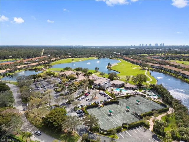 Spring Run aerial view from front of clubhouse